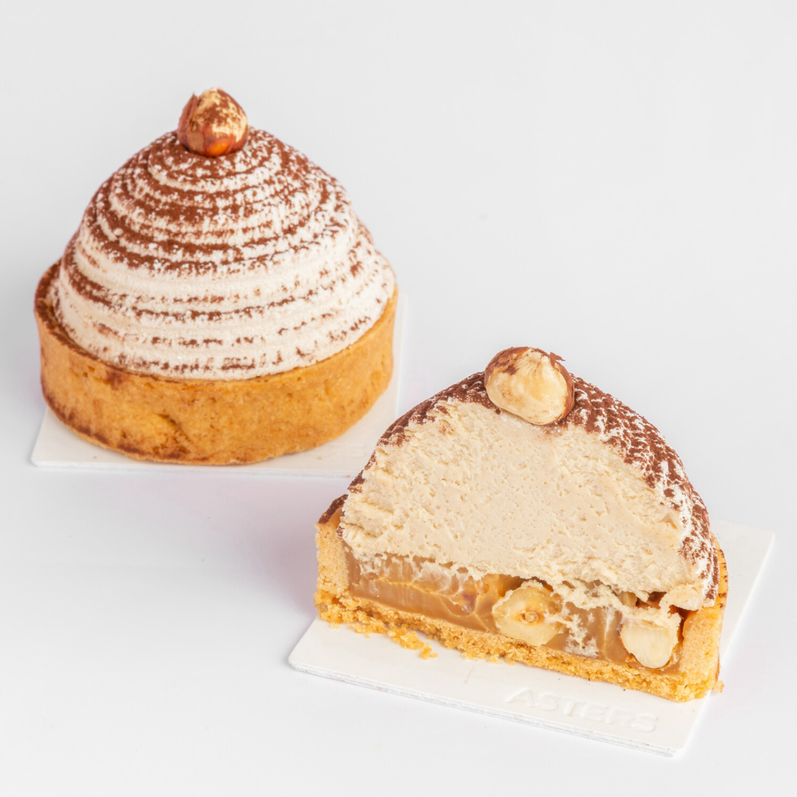 Caramel Hazelnut Dessert Individual Mini Cakes